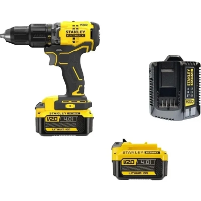 Stanley SBD715B 18V Kömürsüz Darbeli Matkap 2x4 Ah Güç ve Darbe Özellikleri ile Yüksek Performans