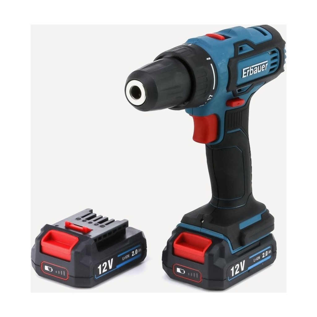 Erbauer Akülü Viadalama Çift Akü  12V EDD12-LI-2