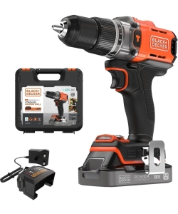 Dewalt Black&decker BLD682D1XK-QW 18V Powerconnect™ Kömürsüz Şarjlı Matkap/vidalama (1 x 2.0AH Akü, 1A Şarj