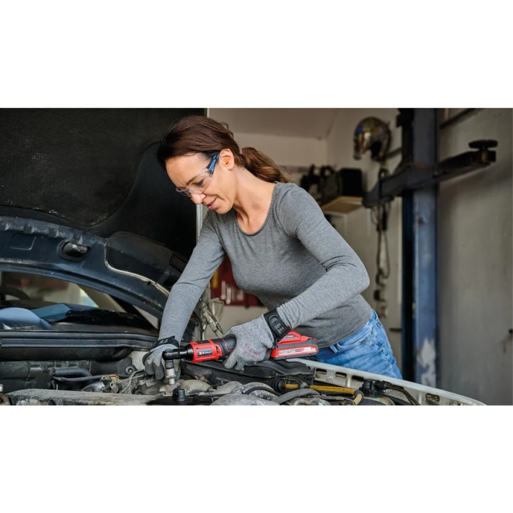 Einhell TE-RW 18/60 Li  - Solo, Akülü Cırcır Kol Somun Sıkma (Akü ve şarj cihazı dahil değildir) - 4514320