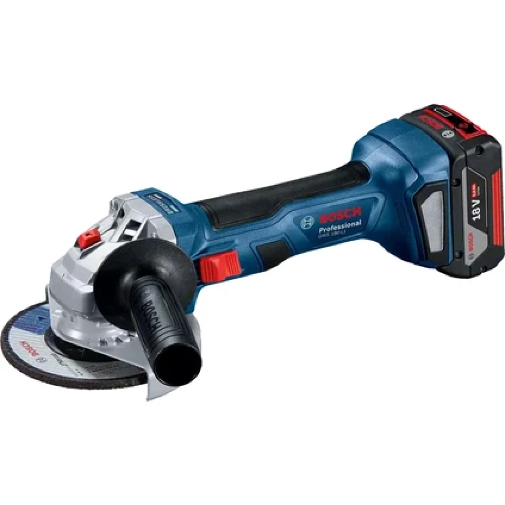 Bosch Professional GWS 180-LI 4.0 Ah Tek Akülü Taşlama Makinesi - 06019H9025