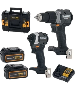 Dewalt Mclaren DCK200MP2T Kömürsüz 18V 5 Ah 2 Li Akülülü Matkap Set