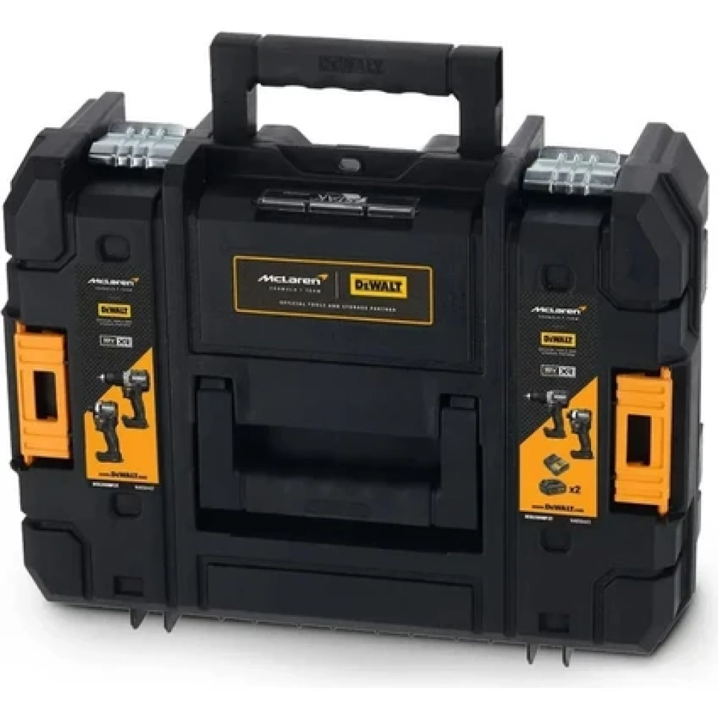 Dewalt Mclaren DCK200MP2T Kömürsüz 18V 5 Ah 2 Li Akülülü Matkap Set