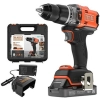 Black&decker BLD683D1XK-QW 18V Powerconnect™ Akülü Darbeli Matkap (Fırçasız, 1x 2,0AH Akü, 1A Şarj Cihazı ve Kit Kutusu Ile)
