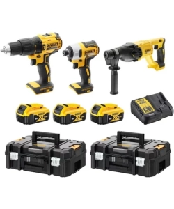 Dewalt DCK369M3T 18V Xr 4.0AH Lı-Ion Kömürsüz Kombinasyon 3 Parça Kit