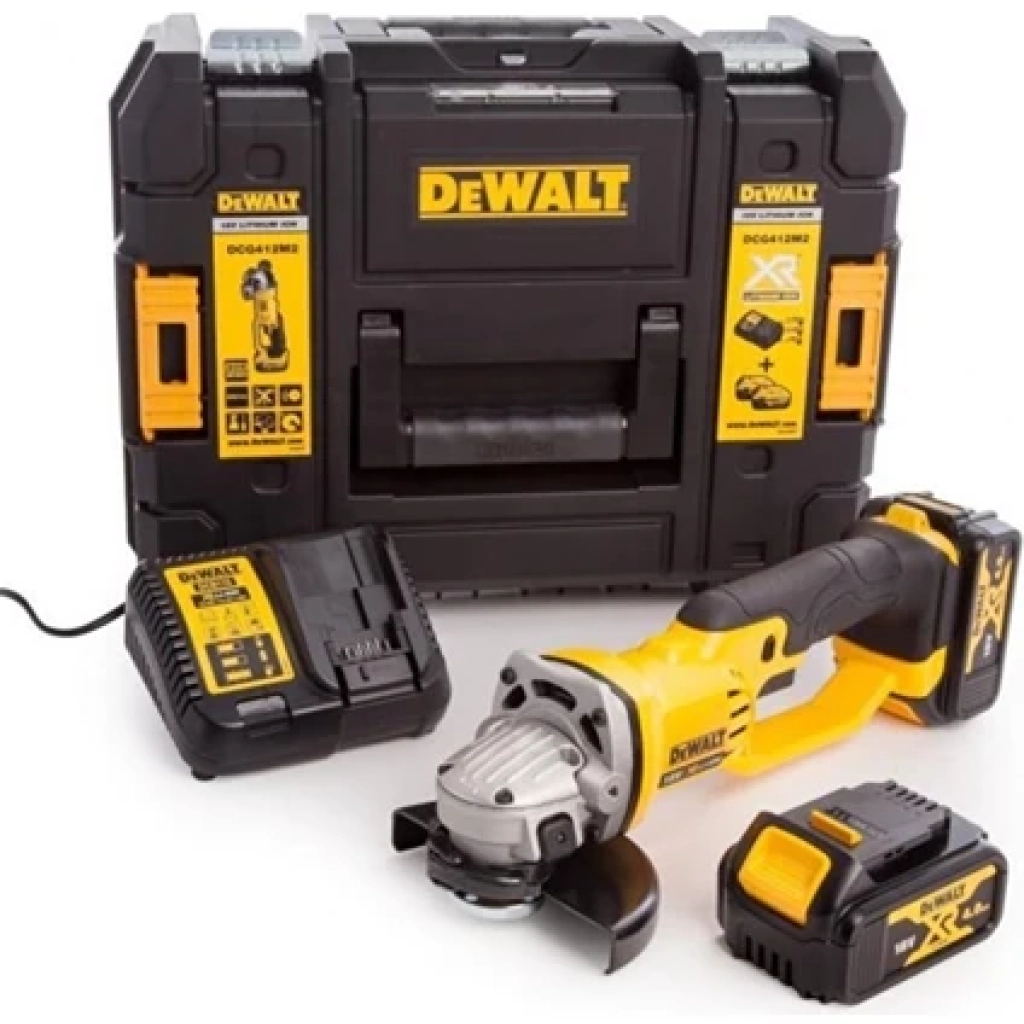 Dewalt DCG412M2 125 mm 18V 4.0AH Akülü Avuç Taşlama Makinesi