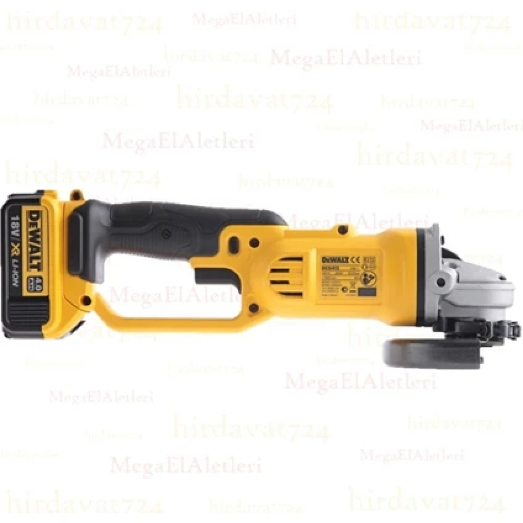 Dewalt DCG412M2 125 mm 18V 4.0AH Akülü Avuç Taşlama Makinesi