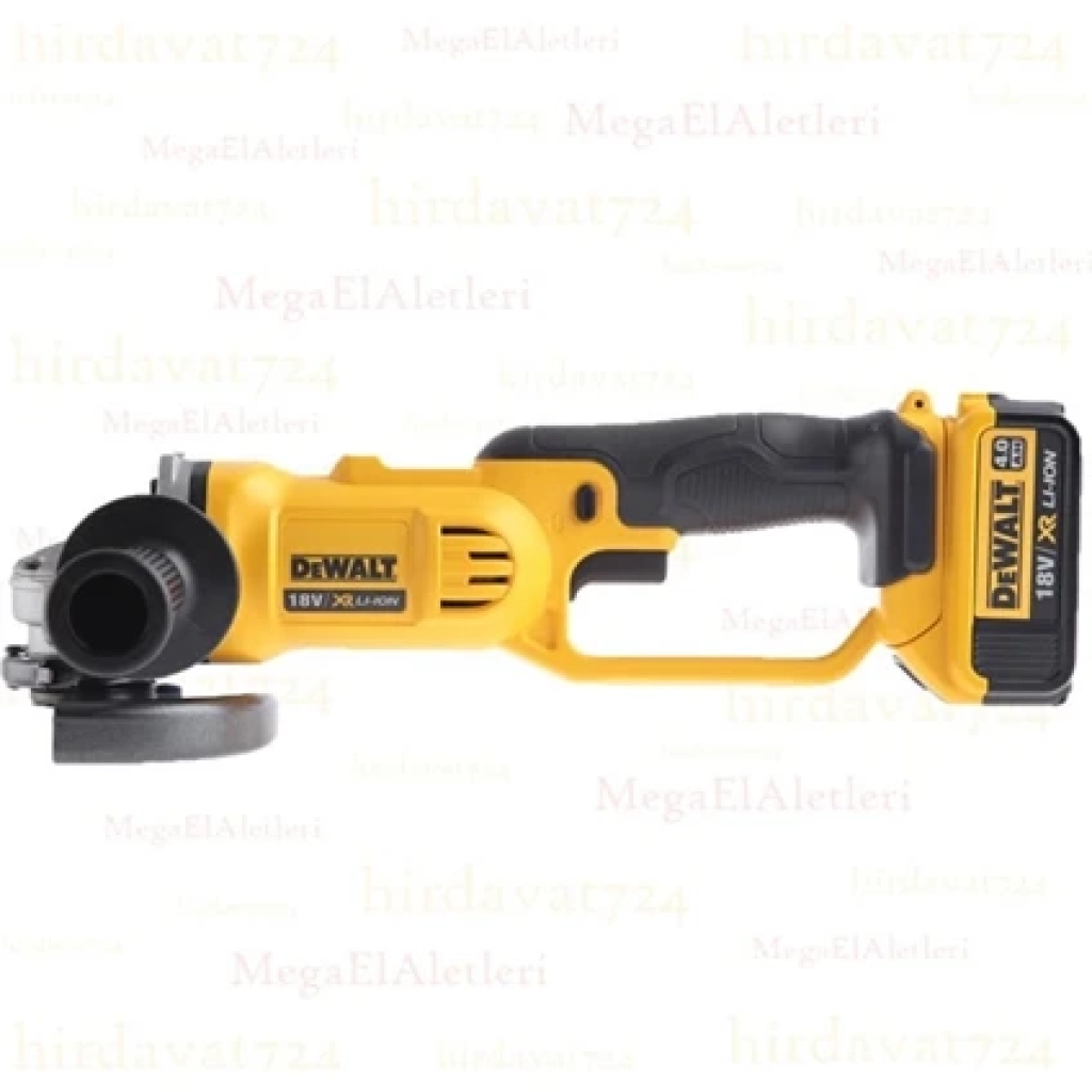 Dewalt DCG412M2 125 mm 18V 4.0AH Akülü Avuç Taşlama Makinesi