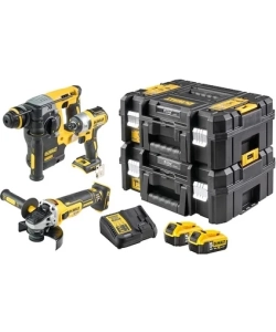 Dewalt DCK305P2T 18V Xr 5.0 Ah Lı-Ion Kömürsüz Kombinasyon 3 Parça Kit