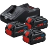 Bosch Başlangıç Kiti 3XPC18V8.0 Ah + GAL18V-160 0615A5004Y