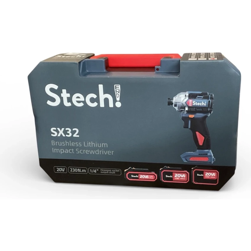 Stech-End Akülü Darbeli Vidalama 4.0 Ah 20V SX32