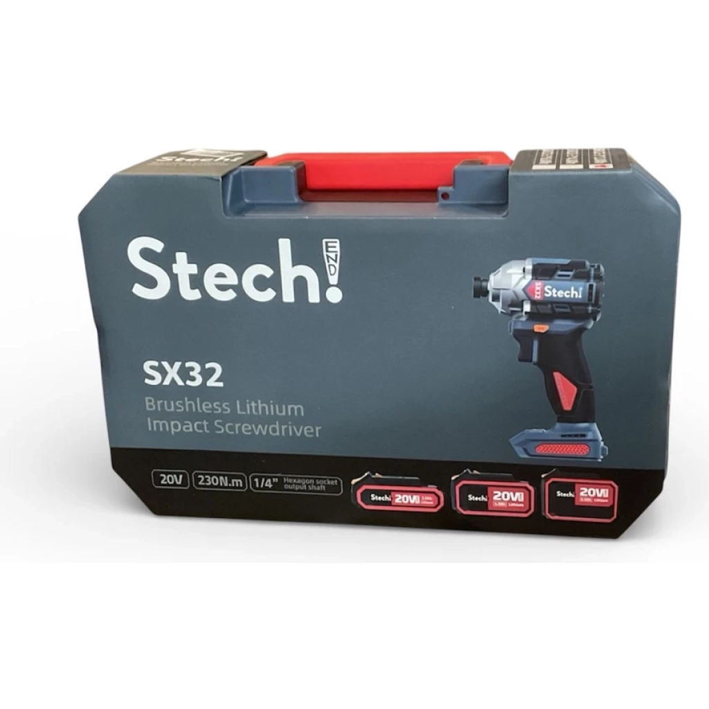 Stech-End Akülü Darbeli Vidalama 4.0 Ah 20V SX32