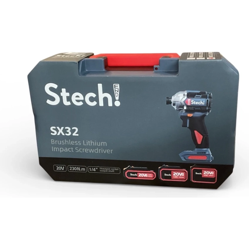 Stech-End Akülü Darbeli Vidalama 4.0 Ah 20V SX32