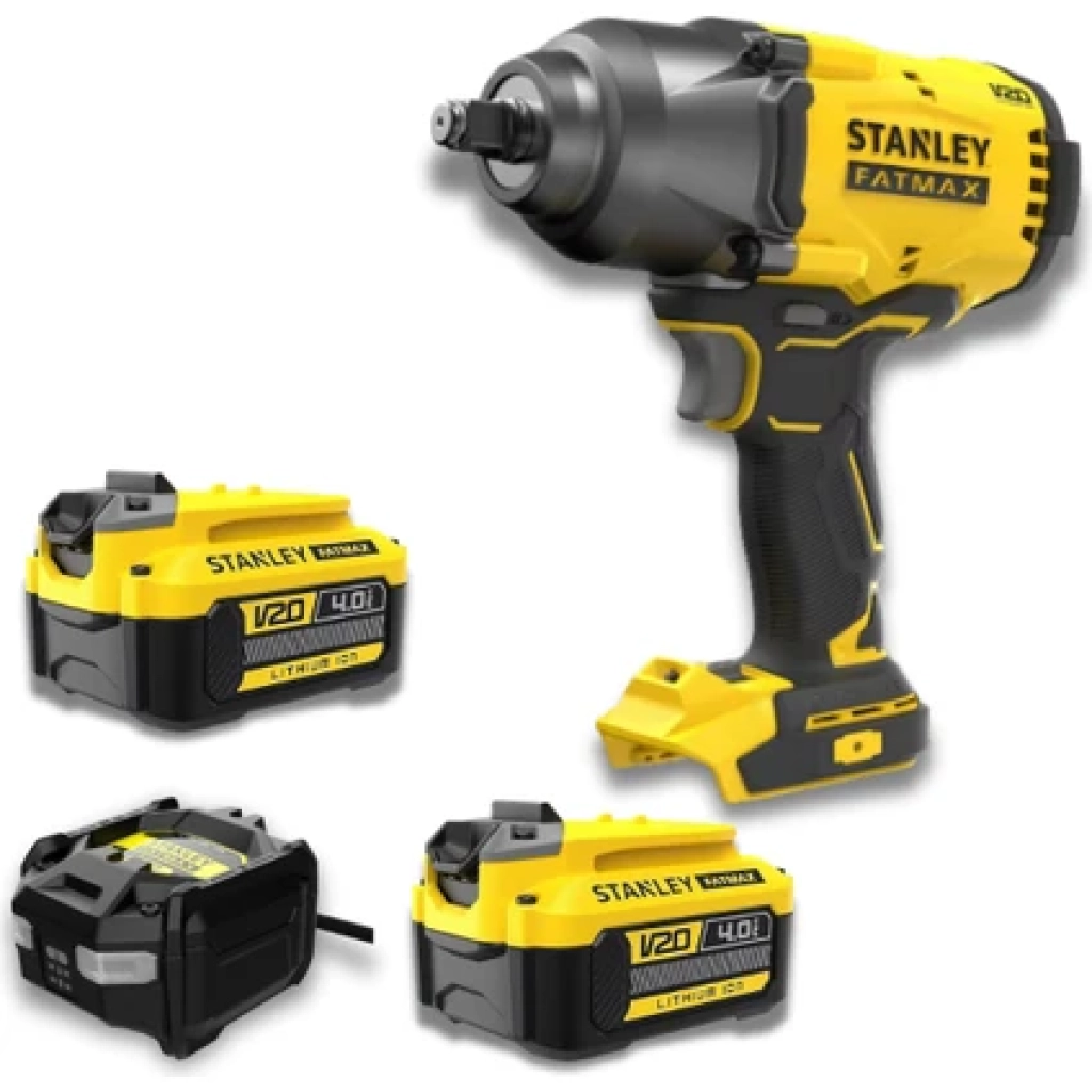 Stanley Fatmax SFMCF940 20V Akülü Kömürsüz Somun Sıkma 950NM 2×4.0AH Fatmax Akü+Şarj