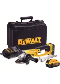 Dewalt DCG412M2-QW Şarjlı Avuç Taşlama 18V/4.0 Ah Li-Ion Çift Akü