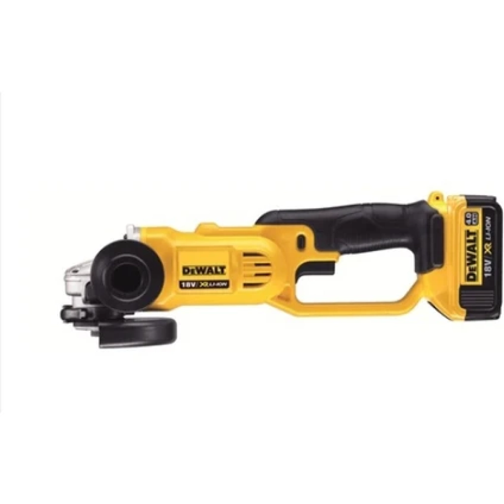 Dewalt DCG412M2-QW Şarjlı Avuç Taşlama 18V/4.0 Ah Li-Ion Çift Akü