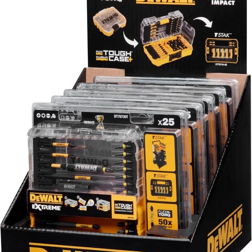 Dewalt DT70730T-QZ Flex Torque Vi̇dalama Uç Seti̇ 25 Parça