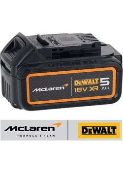 Dewalt Mclaren Serisi DCB184 XR 18V 5A  Li-Ion +%50 Powershock Power Yedek Batarya