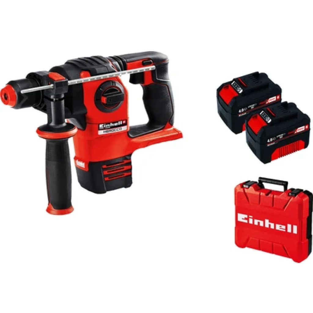 Einhell Herocco Pnömatik Kırıcı Delici + 18V 4AH Çift Akü