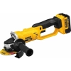 Dewalt DCG412M2-QW Şarjlı Avuç Taşlama 18V/4.0 Ah Li-Ion Çift Akü