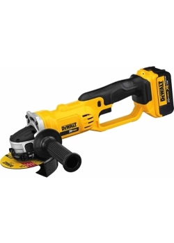 Dewalt DCG412M2-QW Şarjlı Avuç Taşlama 18V/4.0 Ah Li-Ion Çift Akü