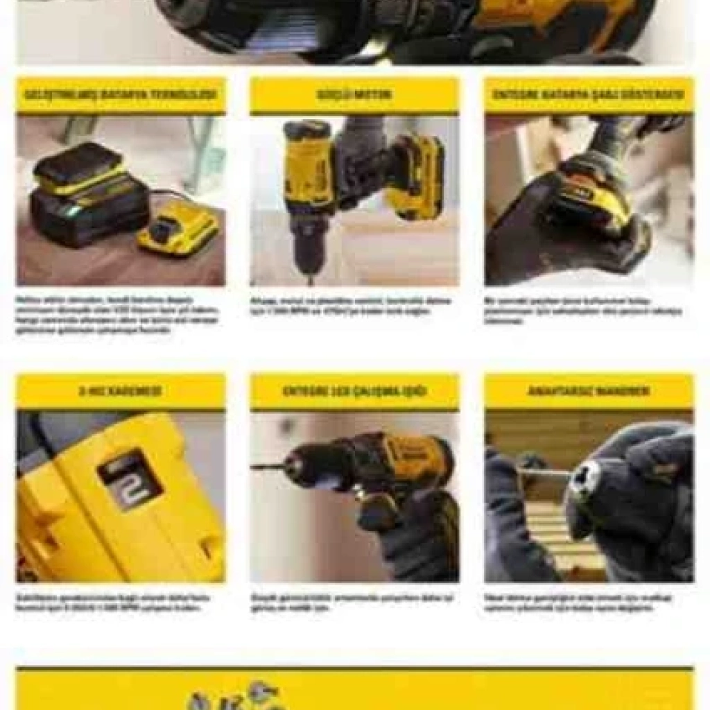 Stanley Fatmax ÇİFT AKÜLÜ Darbesiz Matkap