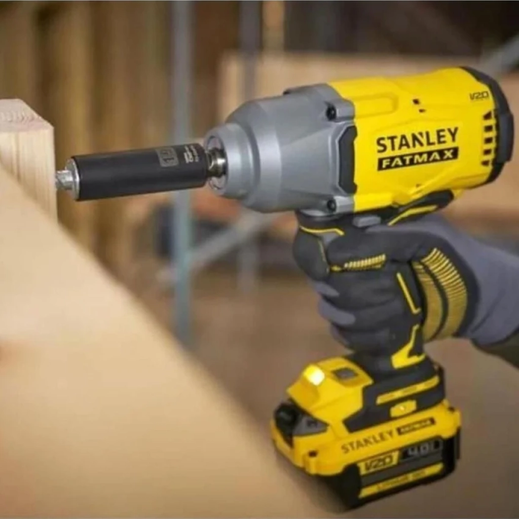 Stanley Fatmax Kömürsüz Akülü Somun Sıkma - 1/2 950 Nm (Aküsüz)SOLO SFMCF940B-XJ 
