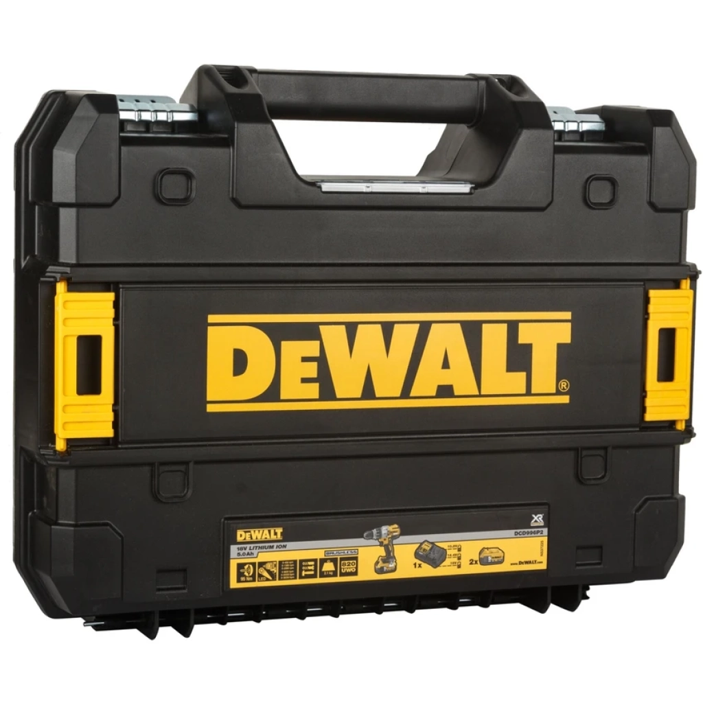 Dewalt Kömürsüz Darbeli Vidalama Matkabı Akülü 18 Volt 5.0Ah - DCD996P2
