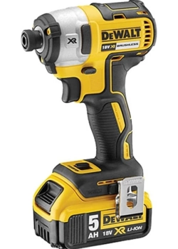 Dewalt DCF887P2-QW 18V/5.0AH Li-Ion Çift Akülü Kömürsüz Profesyonel Darbeli Tornavida