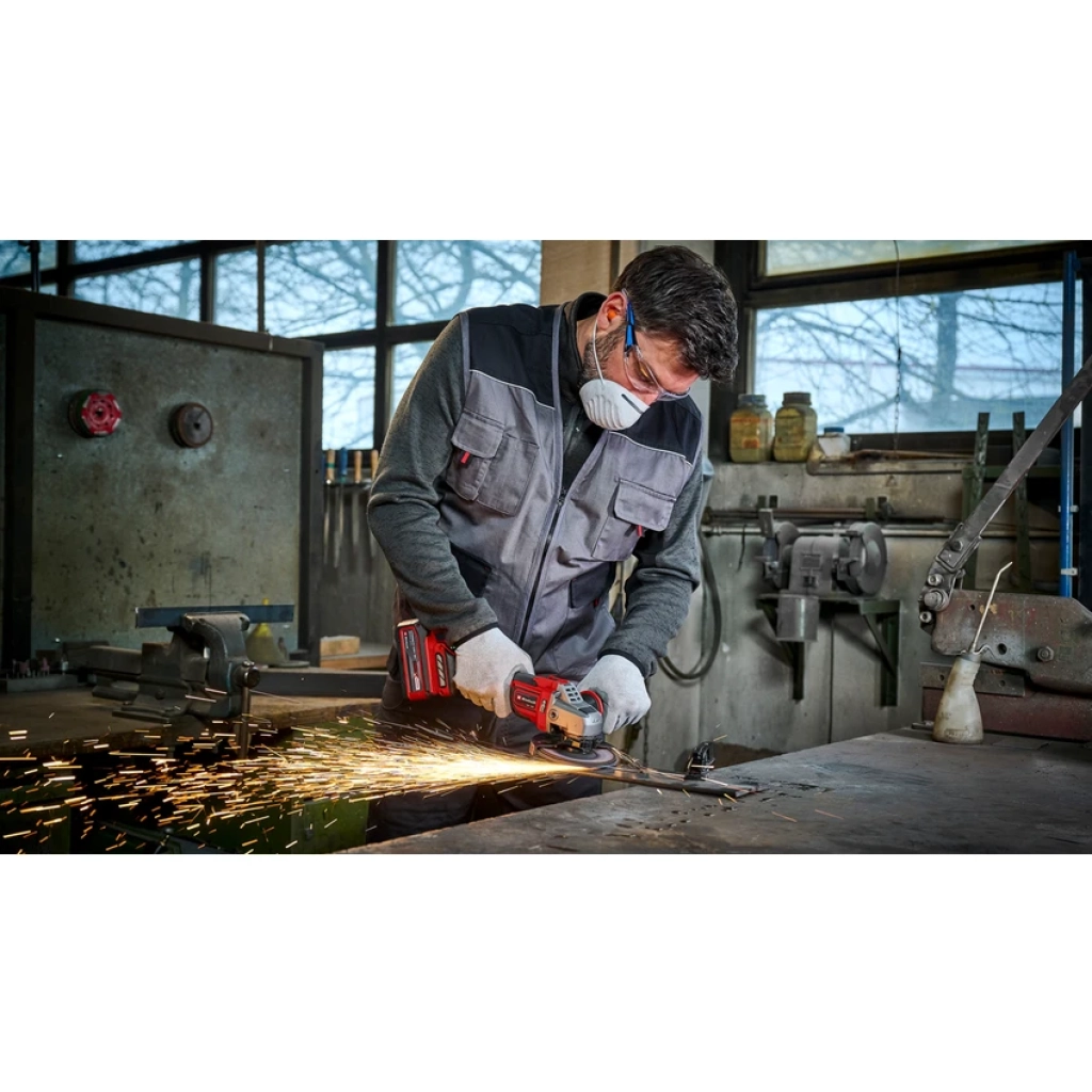 Einhell TP-AG 18/125 CE Q Li - Solo, Akülü Avuç Taşlama (Akü ve şarj cihazı dahil değildir)