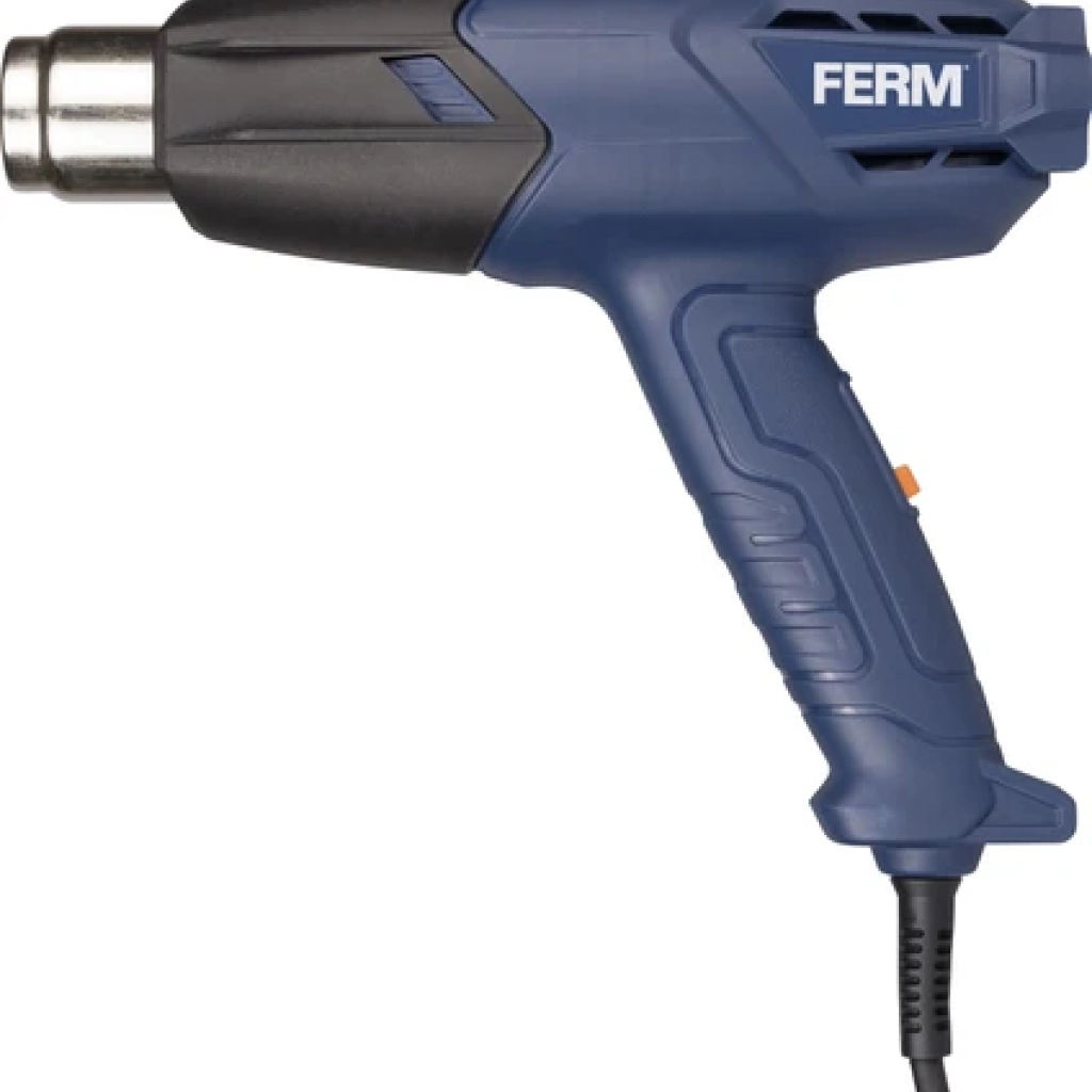 FERM Power HAM1019 Sıcak Hava Tabancası - 2 Sıcaklık değerleri -  400 ila 600 derece - 2000W