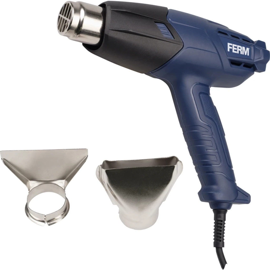 FERM Power HAM1019 Sıcak Hava Tabancası - 2 Sıcaklık değerleri -  400 ila 600 derece - 2000W