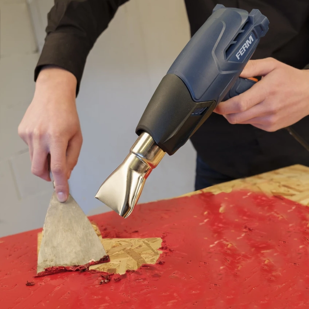 FERM Power HAM1019 Sıcak Hava Tabancası - 2 Sıcaklık değerleri -  400 ila 600 derece - 2000W