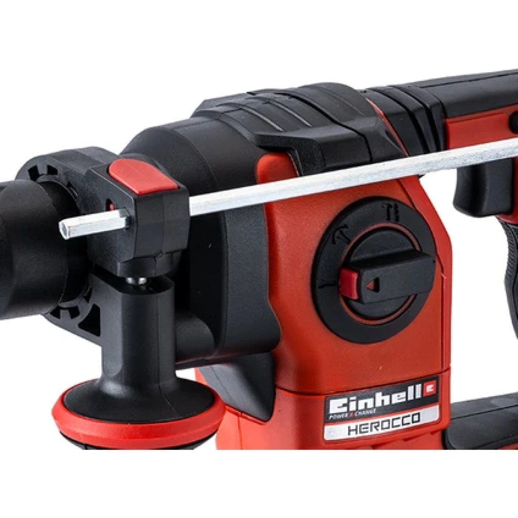 Einhell HEROCCO Professional Akülü Kırıcı Delici 18/20 Power X-Change (18 V, Kömürsüz, 2.2 J, SDS-plus, Pnömatik Darbe Mekanizması, Derinlik Mesnedi, 