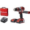 Einhell TE-CD 18 Li-i Kömürsüz Power X-Change Akülü Darbeli Vidalama (darbe fonksiyonlu, Li-Ion, 18 V, 2 hız, 60 Nm, LED ışık, çanta, 2x 2,0 Ah akü ve