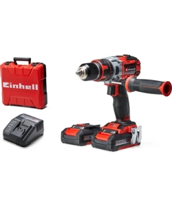 Einhell TE-CD 18 Li-i Kömürsüz Power X-Change Akülü Darbeli Vidalama (darbe fonksiyonlu, Li-Ion, 18 V, 2 hız, 60 Nm, LED ışık, çanta, 2x 2,0 Ah akü ve