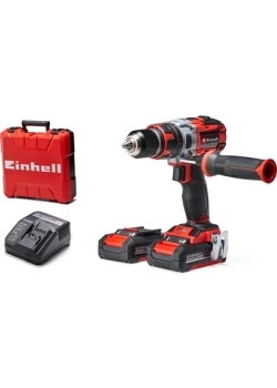 Einhell TE-CD 18 Li-i Kömürsüz Power X-Change Akülü Darbeli Vidalama (darbe fonksiyonlu, Li-Ion, 18 V, 2 hız, 60 Nm, LED ışık, çanta, 2x 2,0 Ah akü ve