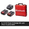 Einhell TE-CD 18 Li-i Kömürsüz Power X-Change Akülü Darbeli Vidalama (darbe fonksiyonlu, Li-Ion, 18 V, 2 hız, 60 Nm, LED ışık, çanta, 2x 2,0 Ah akü ve