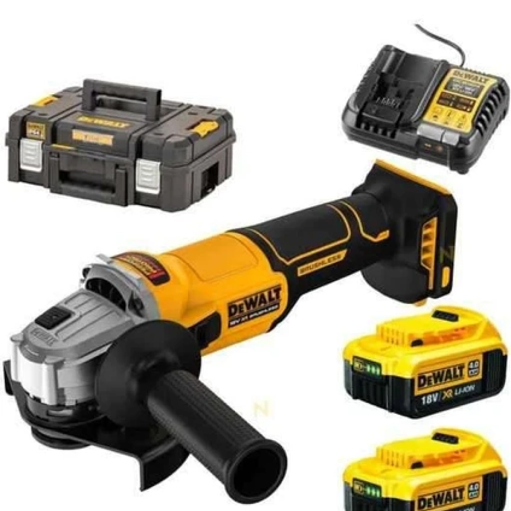 Dewalt DCG407M2T Xr Kömürsüz Akülü Avuç Taşlama 18V 4 . 0AH
