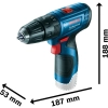 Bosch  Professional GSB 120-LI 12 Volt 2,0 Ah Akülü Darbeli Delme/Vidalama