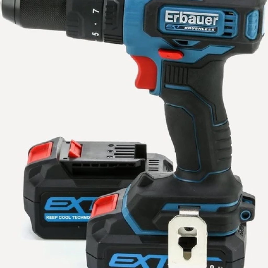 Erbauer  Çift Akülü Darbeli Vidalama ECD18-LI-2 Li-Ion  4 Ah