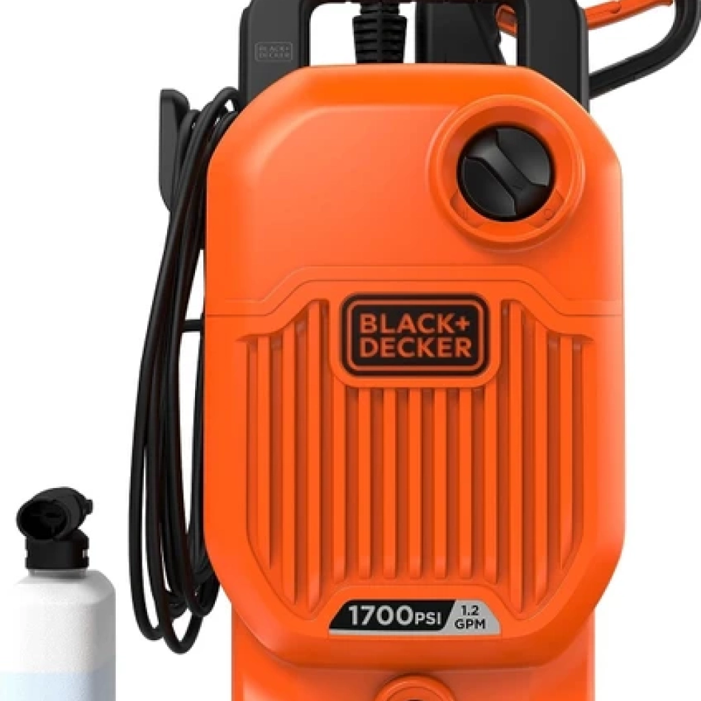 Black Decker 1700 Watt, 125 Bar Basınçlı Yıkama Makinesi, BEPW1700-QS