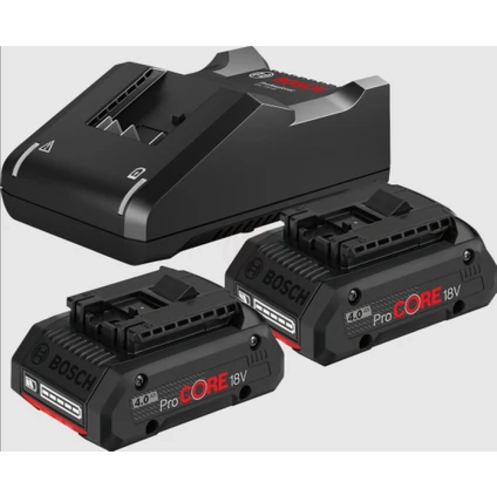 Bosch Başlangıç ​​seti 2 x PROCORE18V 4.0 Ah Şarj Cihazı Gal 1880