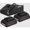 Bosch Başlangıç ​​seti 2 x PROCORE18V 4.0 Ah Şarj Cihazı Gal 1880