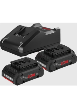 Bosch Başlangıç ​​seti 2 x PROCORE18V 4.0 Ah Şarj Cihazı Gal 1880