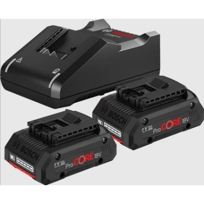 Bosch Başlangıç ​​seti 2 x PROCORE18V 4.0 Ah Şarj Cihazı Gal 1880