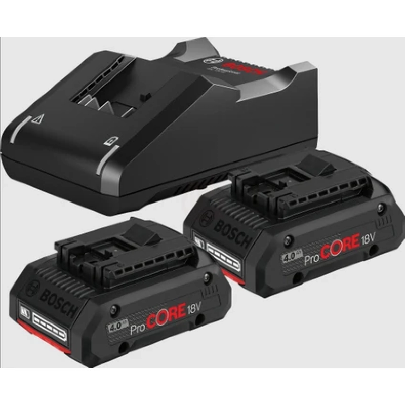 Bosch Başlangıç ​​seti 2 x PROCORE18V 4.0 Ah Şarj Cihazı Gal 1880