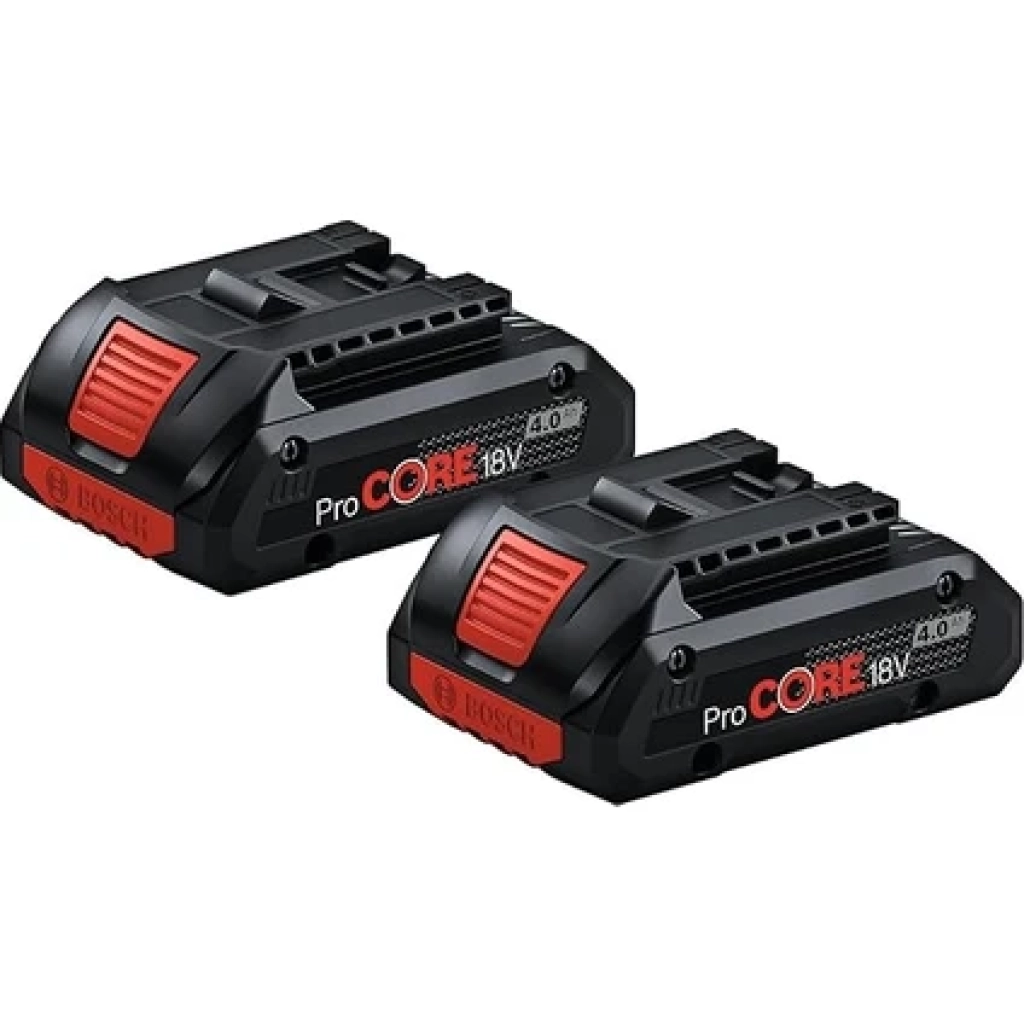 Professional 18 Volt Akü Şarj Cihazı Seti (2 x Procore 4,0 Ah Li-Ion Akü + Gal 18V-40 Şarj Cihazı, Modül, Karton Kutuda)