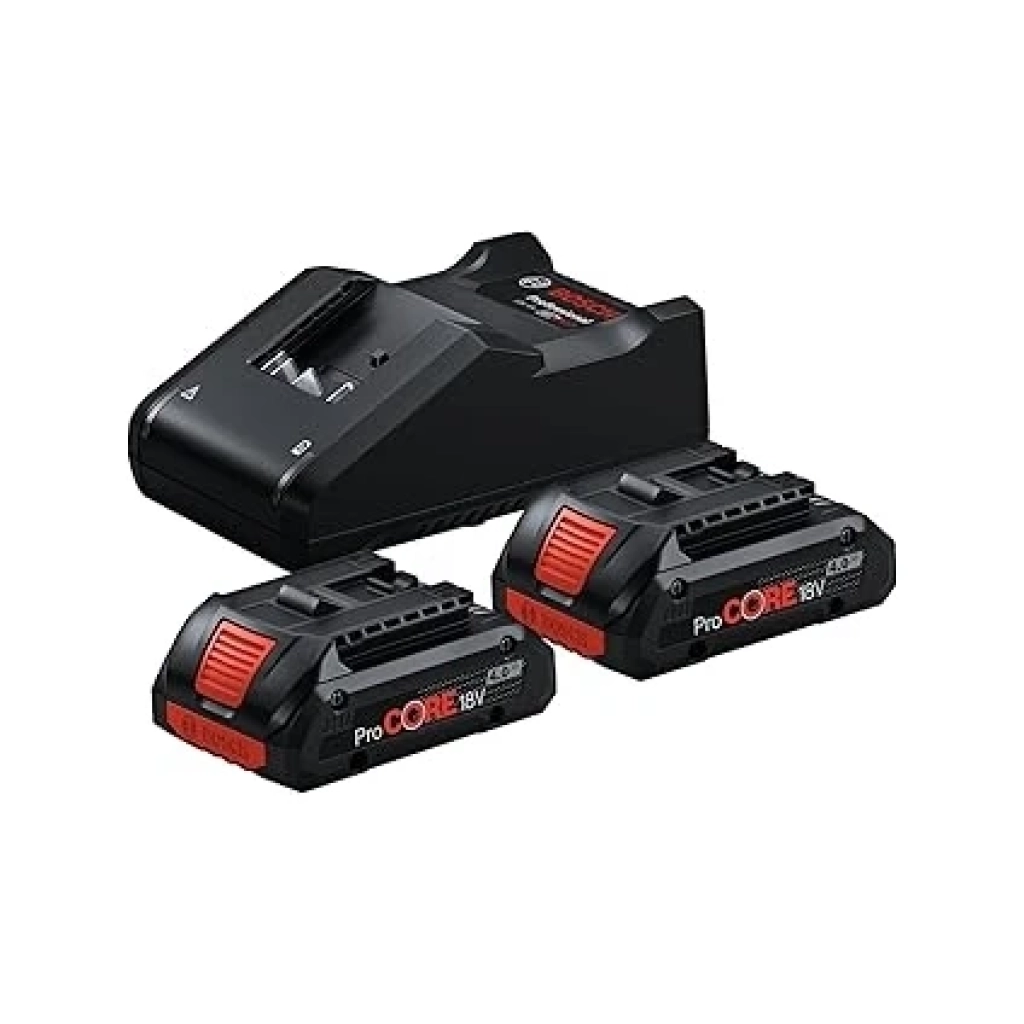 Dewalt Store 18 Volt Akü Şarj Cihazı Seti (2 x Procore 4,0 Ah Li-Ion Akü + Gal 18V-40 Şarj Ci