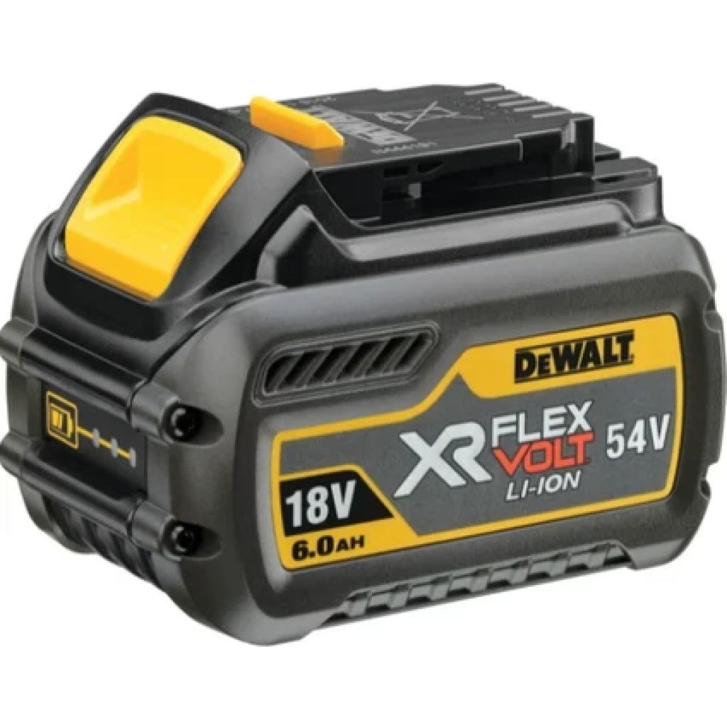 Dewalt XR Flexvolt 54V/18V Akü 6AH Li-Ion Yapı Market Aksesuarları için Güçlü Performans